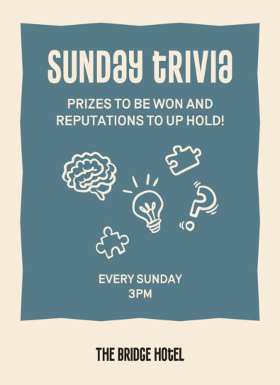 Bridge Hotel Trivia Web Poster